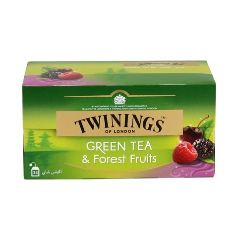 Buy Twinings Green Tea & Forest Fruits 1.5g×25