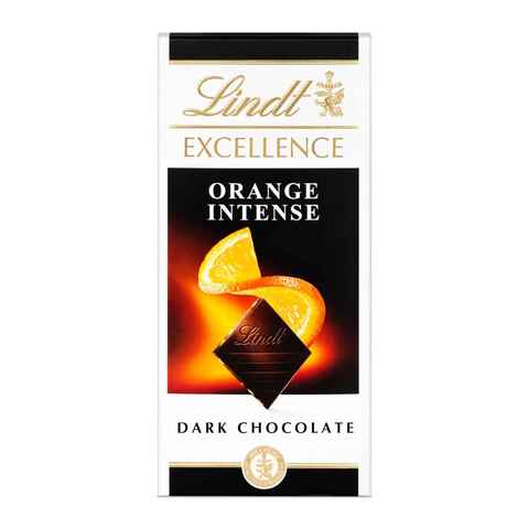 ليندت إكسيلونس شوكولاته داكنة مكثفة بالبرتقال 100 غرام