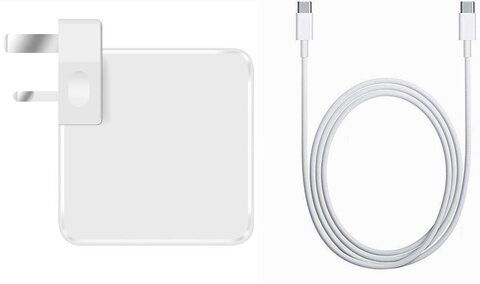 USB Type C Wall Plug Power Adaptor PD Charger Replacement 87W with 200cm Cable for 2016 MacBook Pro 15 inch 13 inch and Type C Mobile and iPhone