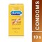 Durex Real Feel Non-Latex Condoms Clear 10 count