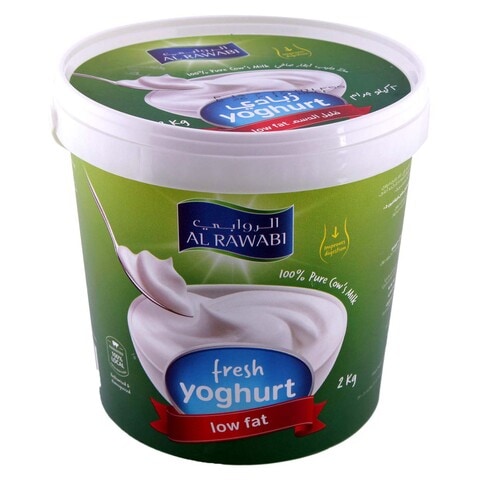 Al Rawabi Fresh Low Fat Plain Yoghurt 1kg