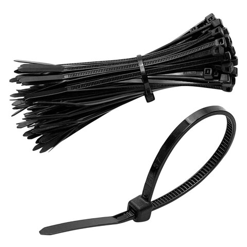 TRONIC CABLE TIES 250x3.6 BLACK