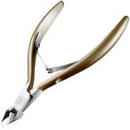 اشتري Opove Cuticle Remover 1/2 Cuticle Nippers Clippers Stainless Steel Scissors Extremely Sharp Edge Cutter Pedicure Treatment Manicure Tool, X7 Matte Gold في الامارات