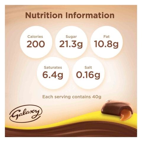 Galaxy Caramel Chocolate Bar - 40 gram