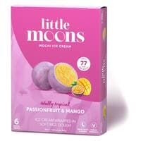 Little Moons Totally Tropical Passionfruit And Mango Mochi Ice Cream 32g Pack of 6