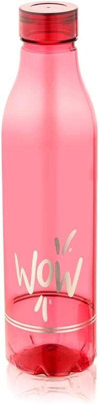 Royalford Water Bottle, 1500ml RF11120 Plastic Stylish Design For School, Office And Gym Leak Proof Light Weight And Easy To Carry Premium Quality Non Toxic And Eco Friendly Pink, Multicolor