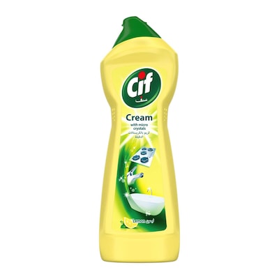 Cif Cream Cleaner Lemon 500ml - Pack of 4