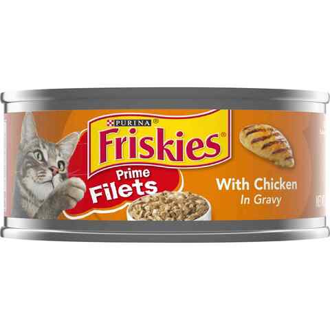 Purina Friskies Prime Chicken Filets Cat Food 156g