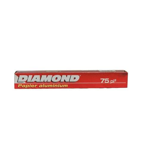 Diamond Aluminum Foil 75Sq
