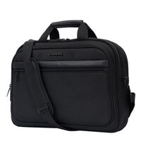 Cabinpro Premium Laptop Bag 15.6-inch Water Resistant Shoulder Computer Bag with Adjustable Shoulder Strap for Men and Women CP013 Black