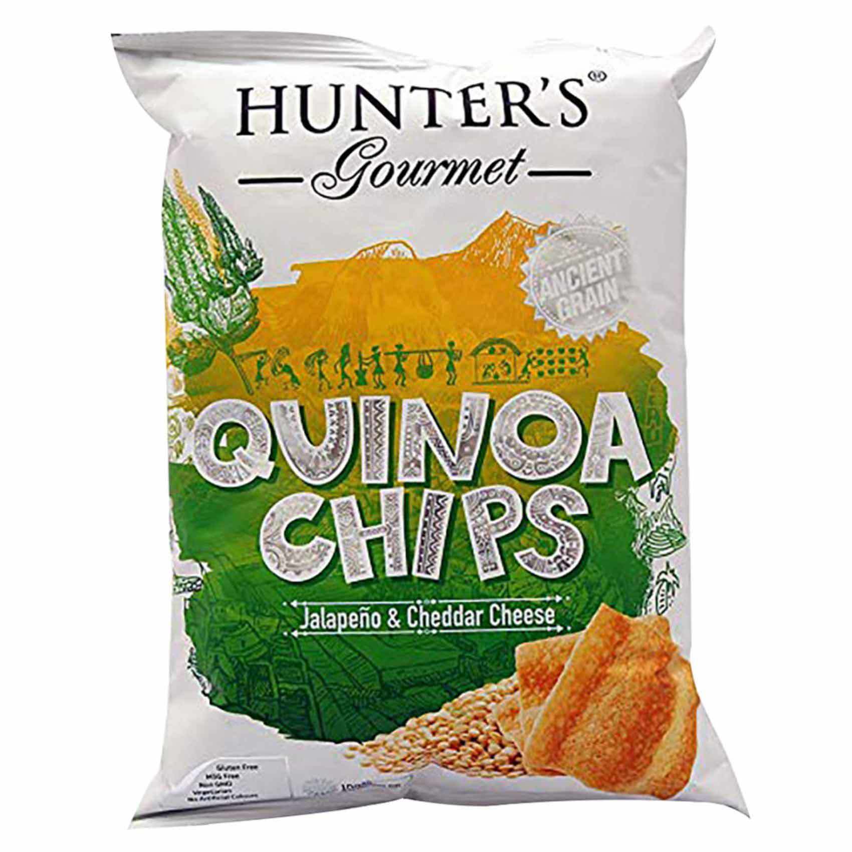 Buy Hunter S Gourmet Quinoa Chips 75g Online Shop Food Cupboard On Carrefour Uae