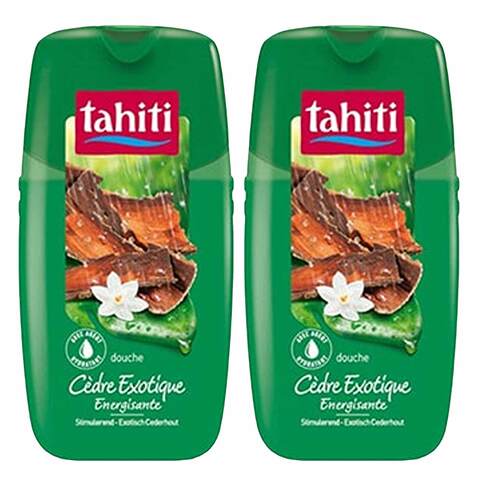 Tahiti Exotic Cedar Shower Gel 250ml x Pack of 2 @30%Off