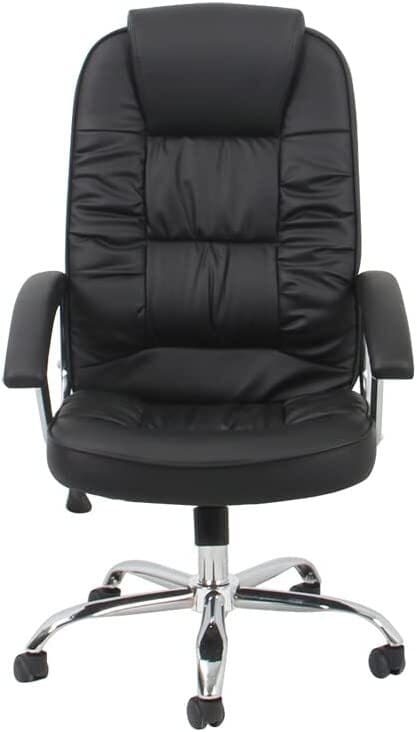 Grey deals leather chair