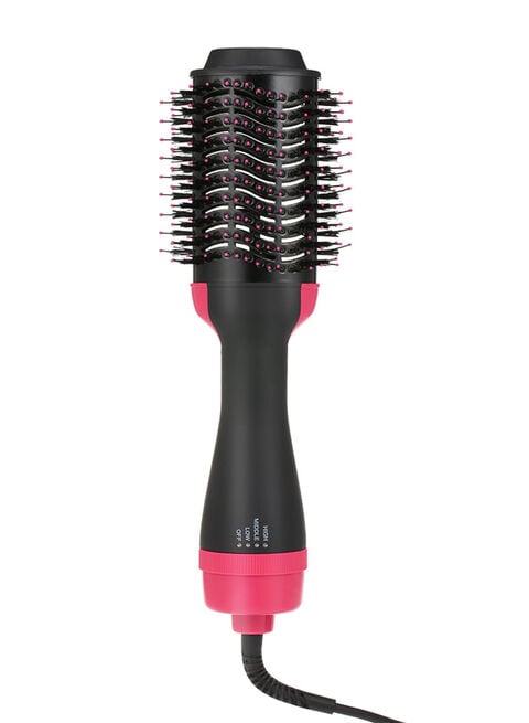 Generic Multifunctional Hair Dryer And Volumizer Salon Hot Air Brush Roller  Comb Rose/Black 39 X 9 X 11Cm price in Saudi Arabia | Carrefour Saudi  Arabia | supermarket kanbkam