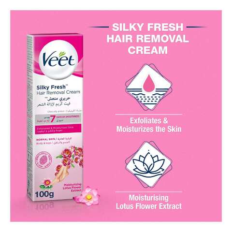 Veet Silky Fresh Normal Skin Hair Removal Cream White 200g