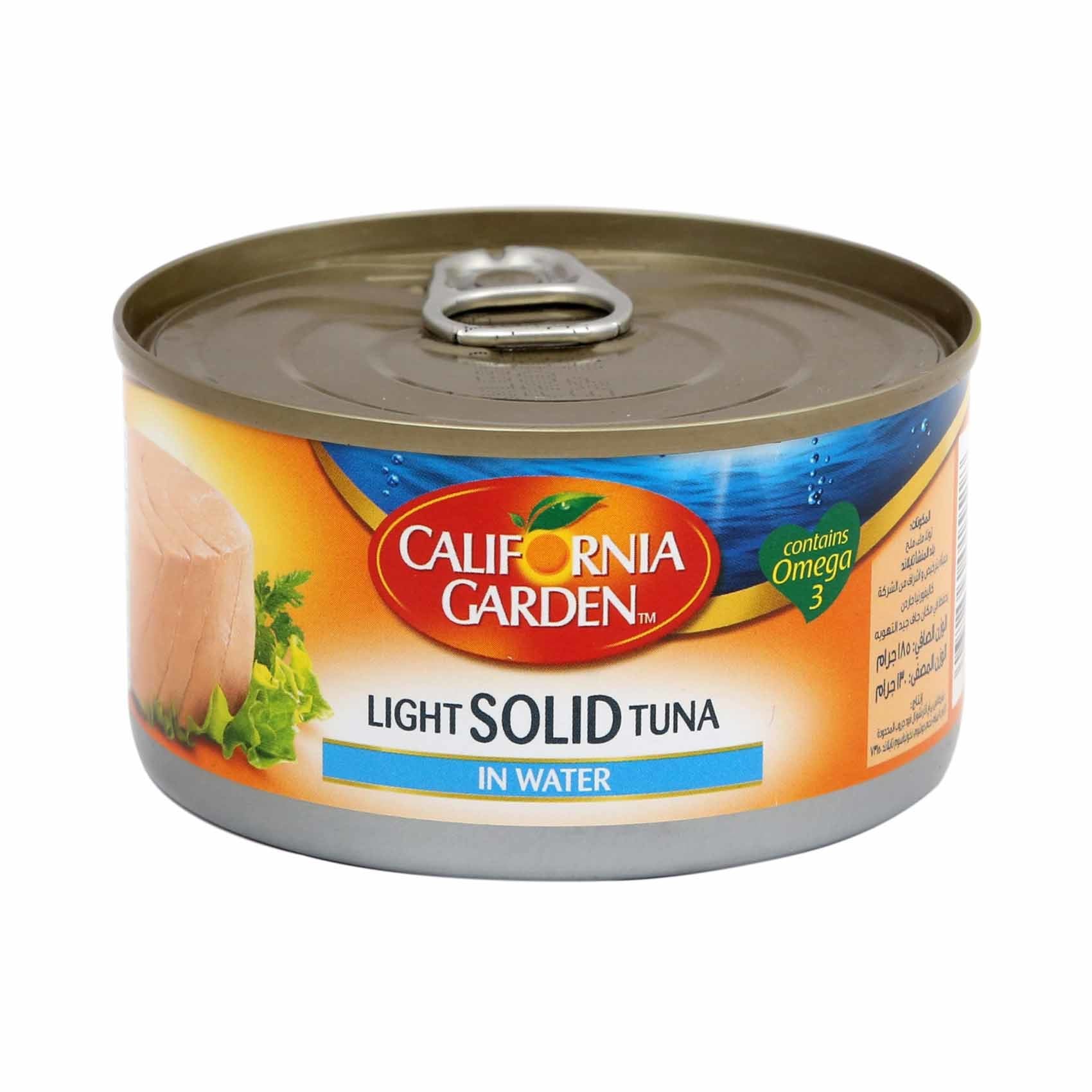 Buy California Garden Light Solid Tuna in Water 185g