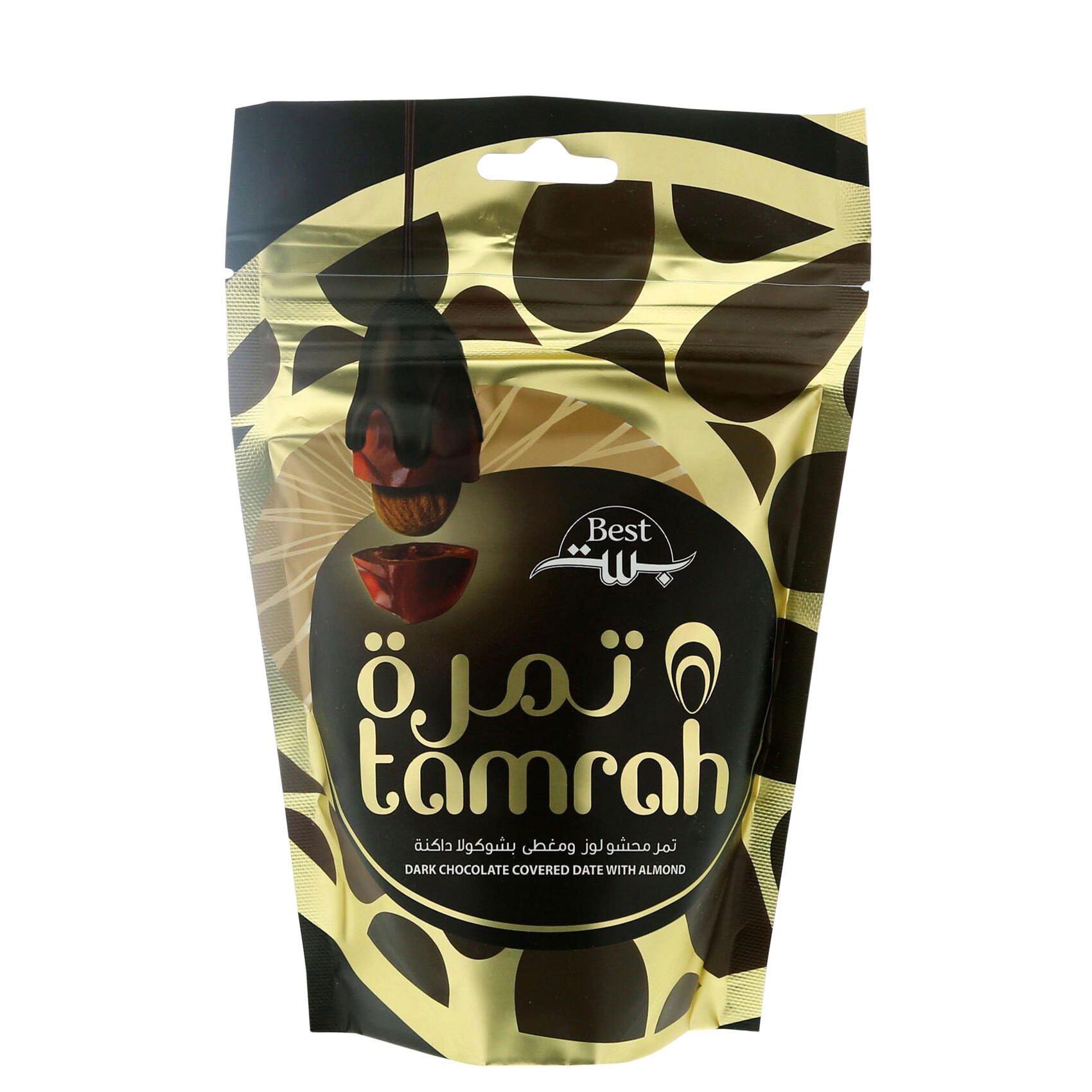 Buy Best Tamrah Dark Chocolate Covered Date with Almond 100g Online