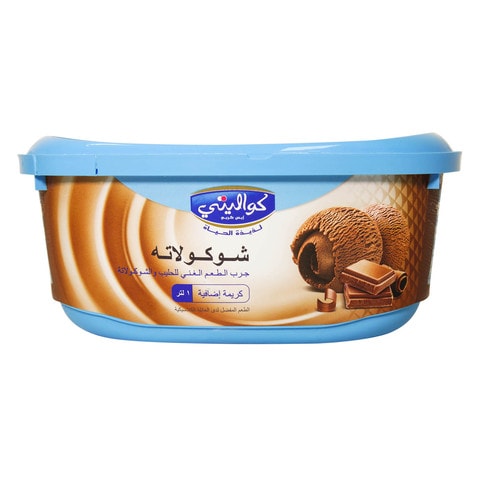 Kwality Chocolate Ice Cream 1L