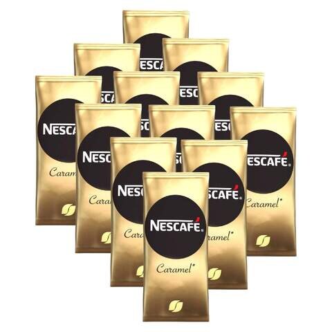 Nescafe Cappuccino with Caramel - 17 gram - 12 Sachet