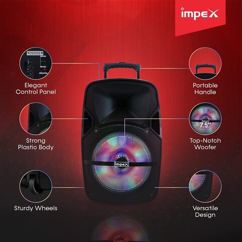 Impex party hot sale speaker