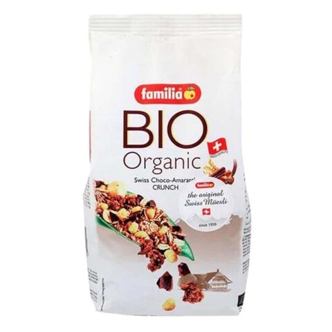 Familia Bio Organic Swiss Choco Amaranth Crunch Cereals 375g