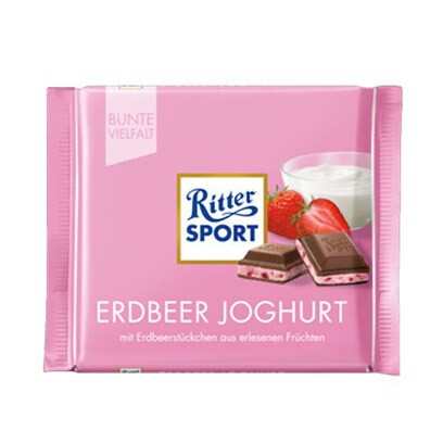 Ritter Sport Chocolate Strawberry 100GR