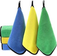 Greenstar Microfiber Cleaning Cloths 3 Pcs For Polishing, Washing, Dusting. Softer Highly Absorbent, Lint Free Streak Free For House, Kitchen, Car, Window, Gifts, Cleaning Accessories, 12&quot;X16&quot;