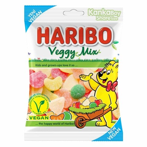 Haribo Veggy Mix Jellies 80g