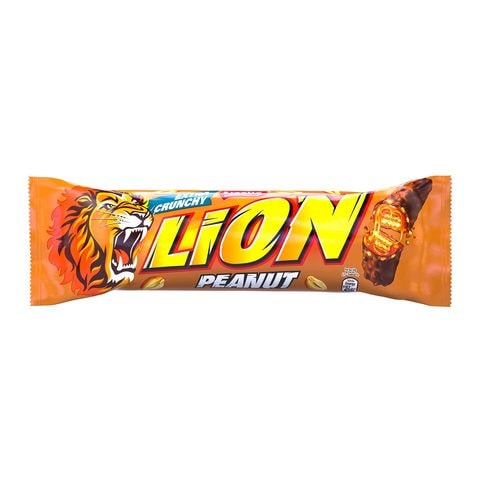 Nestle Chocolate Bar Peanut Lion Extra Crunchy 41g