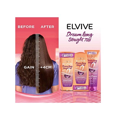 L'Oreal Paris Elvive Dream Long Straight 72H Shampoo, FEEL22