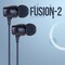 Toreto TOR-256 Earphone With Mic Fusion-2 Black