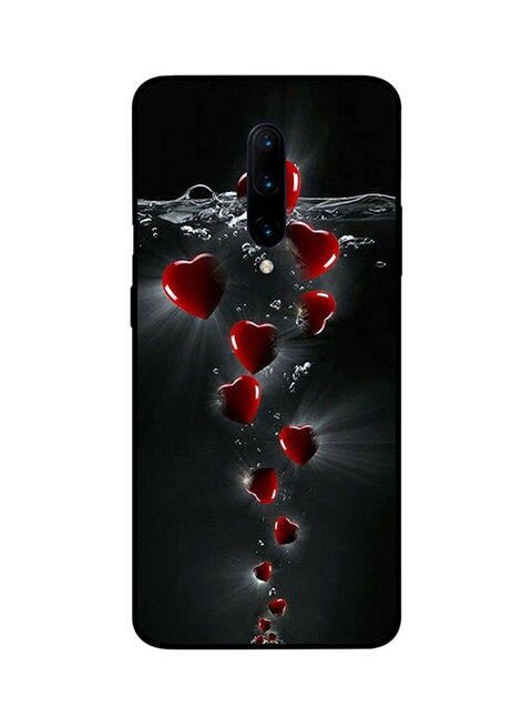 Theodor - Protective Case Cover For Oneplus 7 Pro Heart In Water