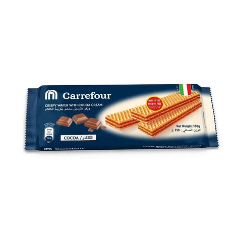 Carrefour Crispy Wafer Cocoa Cream 150gr