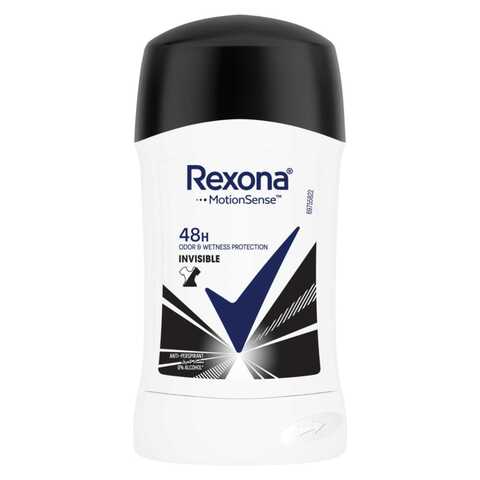 Buy Rexona Women Antiperspirant Deodorant Stick Antibacterial + Invisible 40ml in UAE