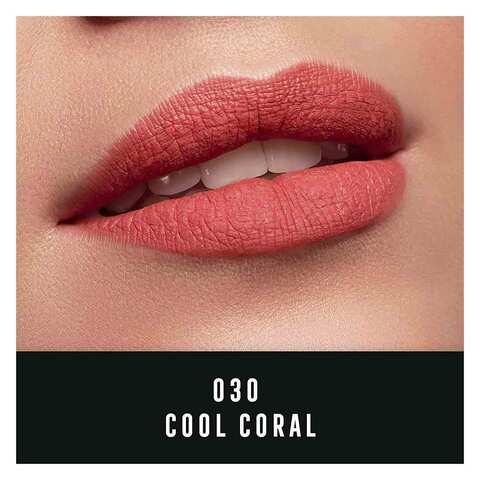 Max Factor Lipfinity Velvet Matte Liquid Lipstick - 030 Cool Coral, 4 ml