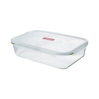 Lock &amp; Lock Oven Glass Rectangular Food Container Clear 3.6L