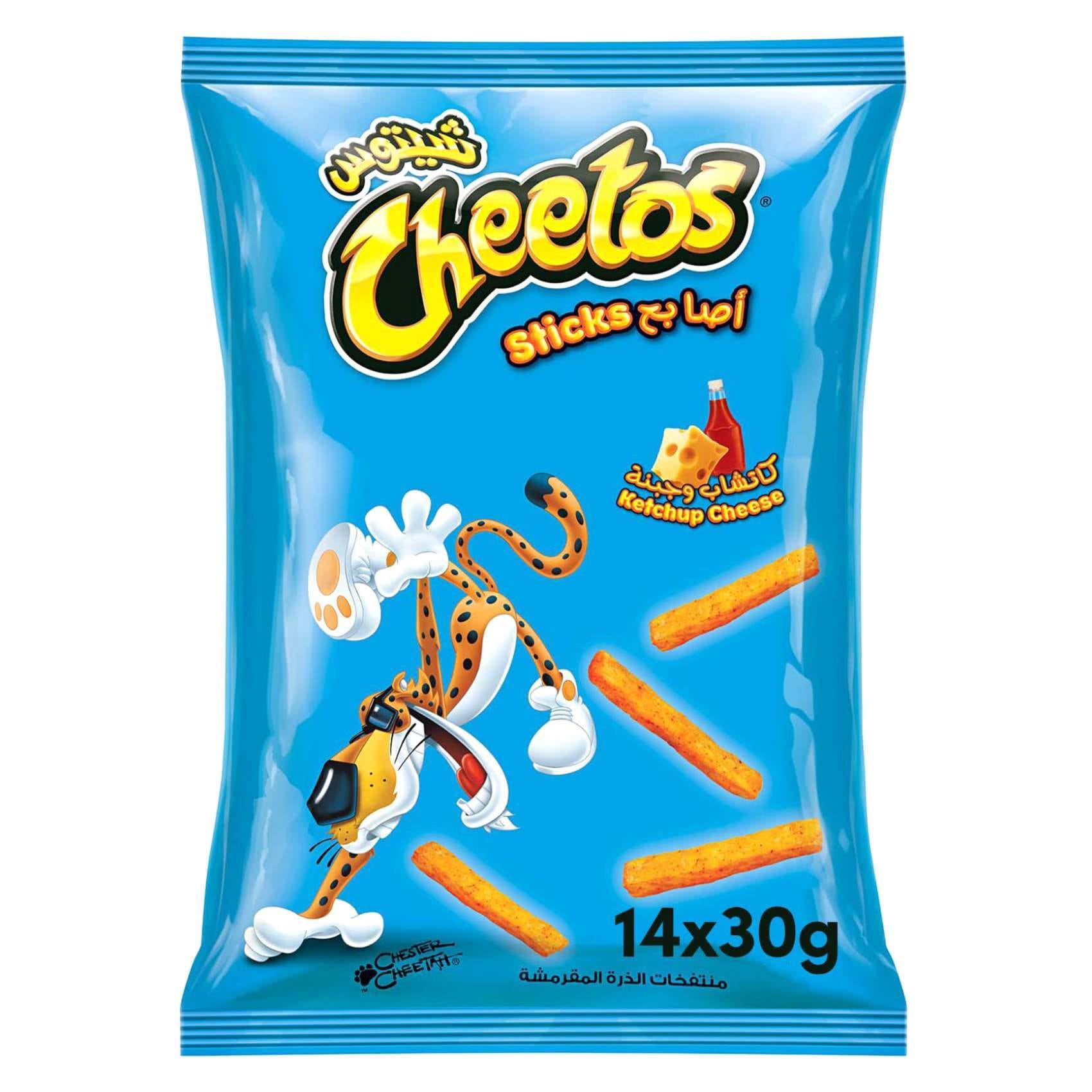 Cheetos Cheese Flavored Snacks, Crunchy, 2 Ounce UAE