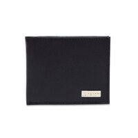 Inahom Bi-Fold Organised Wallet Flat Nappa Genuine and Smooth Leather Upper IM2021XDA0009-400-Navy Blue