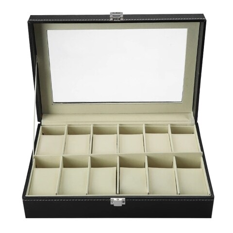 Wrist watch clearance storage box