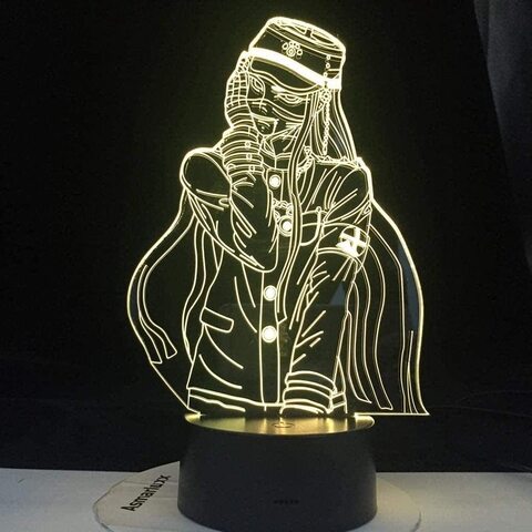 3D Lamp Nightlight Korekiyo Shinguji Figure Game Lamp Danganronpa V3 Friends Surprise Birthday Gifts 16 Colors