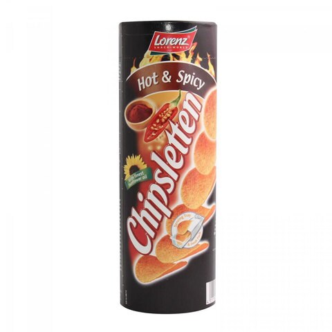Buy Lorenz Chipsletten Hot And Spicy Chips 100g in Saudi Arabia