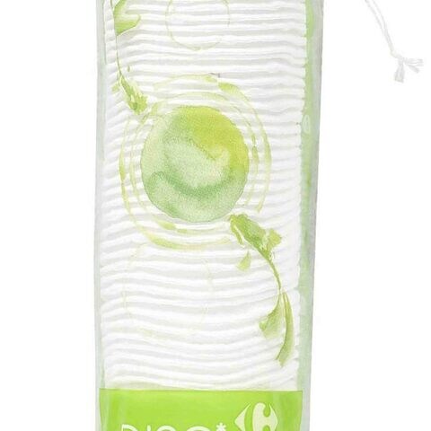 Carrefour Make-Up Remover Pads With Aloe Vera Pads White 70 count