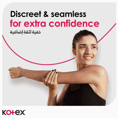Kotex Ultra Thin Pads Super Size Sanitary Pads With Wings 16 Sanitary Pads