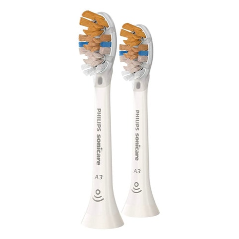 Buy Philips A3 Premium All-in-One Standard Sonic Toothbrush Heads HX9092  White 2 PCS Online - Shop Beauty & Personal Care on Carrefour UAE