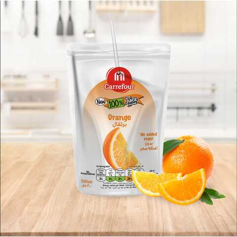 Buy Capri-Sun Orange 100% Juice 200mlx10's Online