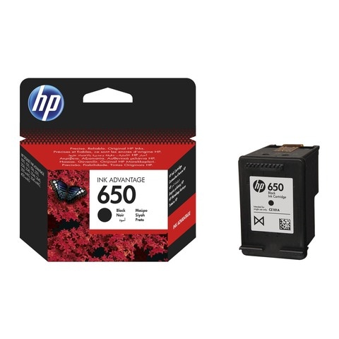 HP 650 Black Original Ink Cartridge CZ101AK