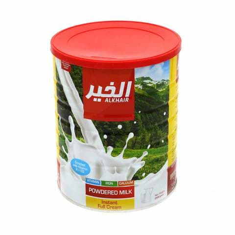 Buy Alkhair Powder Milk Full Cream 2.5kg in Saudi Arabia