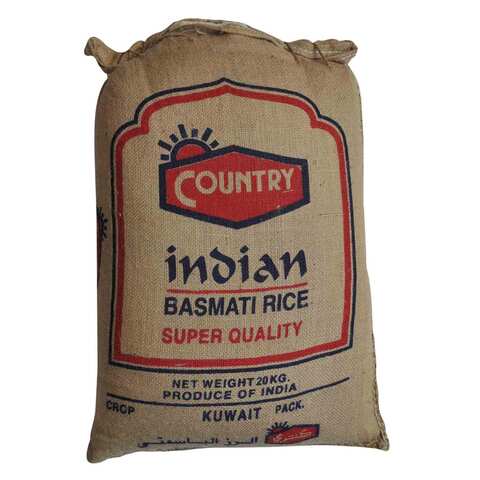Country Indian Basmati Rice 20kg