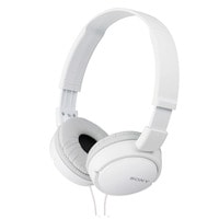 Sony MDR-ZX110AP Headphones With Mic Wired Over-ear White