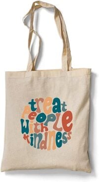 Reusable Eco-Friendly Cotton Canvas Tote Bag Shoulder Bag Tpwk